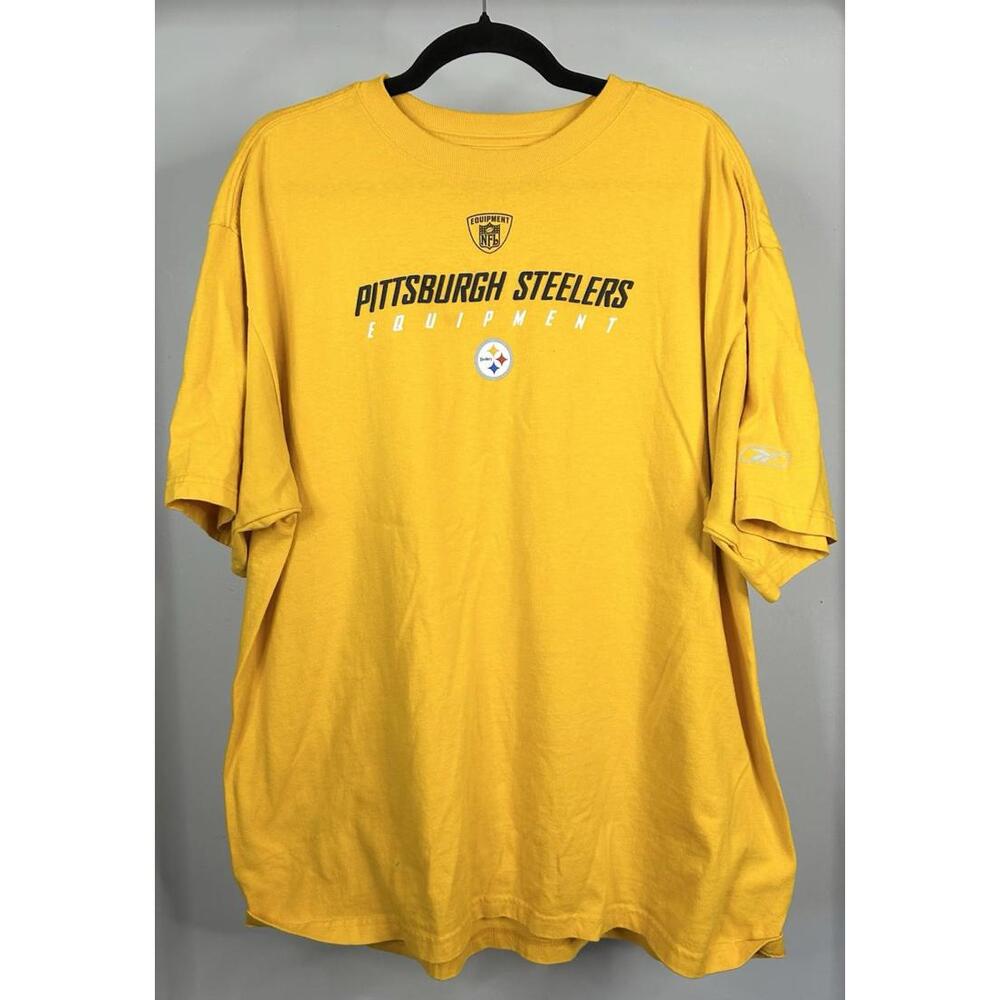 Reebok NFL Equipment Pittsburgh Steelers T-Shirt Men’s Size XL